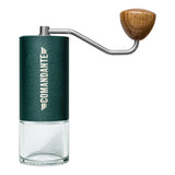 Comandante C40 MK4 Nitro Blade hand grinder in Racing Green — world-class manual grinder from Hinba Coffee Roasters Scotland