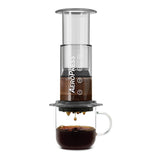AeroPress Clear Coffee Maker in shatterproof Tritan — 3-in-1 brewer from Hinba Coffee Roasters Scotland