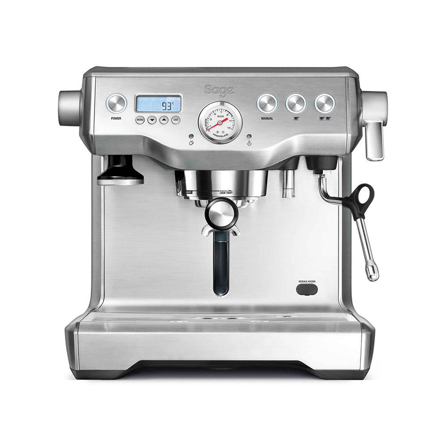 Sage Dual Boiler espresso machine — professional dual-boiler home machine from Hinba Coffee Roasters Scotland