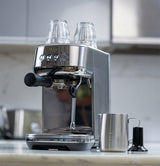 Sage Bambino Plus espresso machine in Stainless Steel — Hinba Coffee Roasters Scotland