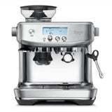 Sage Barista Pro espresso machine in Stainless Steel — ThermoJet bean-to-cup with LCD from Hinba Coffee Roasters Scotland